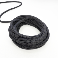 Шнур для одежды d-4.5мм, цвет Серый (на отрез)  в Луховицах