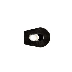 Зажим для шнура 4 мм KL цвет Чёрный + Белый (поштучно)  в Луховицах