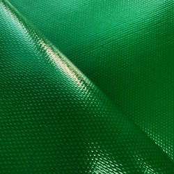 Ткань ПВХ 600 гр/м2 плотная (Ширина 1,5м), цвет Зелёный (на отрез) в Луховицах