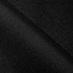 Ткань Oxford 600D PU (Ширина 1,48м), цвет Черный (на отрез) в Луховицах