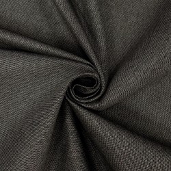 Ткань Рогожка (мебельная) (Ширина 140см), цвет Тёмно-Серый (на отрез) в Луховицах