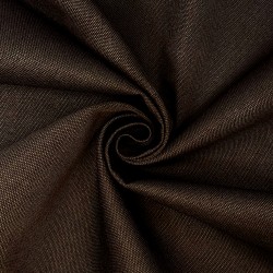 Ткань Рогожка (мебельная) (Ширина 140см), цвет Тёмно-Коричневый (на отрез) в Луховицах