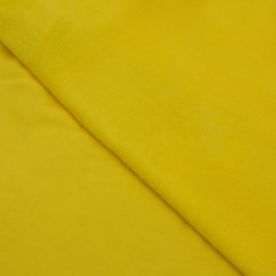 Флис Односторонний 180 гр/м2, Желтый (на отрез)  в Луховицах