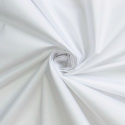 Ткань Дюспо 240Т  WR PU Milky (Ширина 150см), цвет Белый (на отрез) в Луховицах