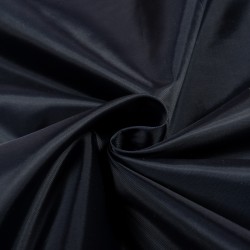 Ткань подкладочная Таффета 190Т (Ширина 150см), цвет Темно-Синий (на отрез) в Луховицах