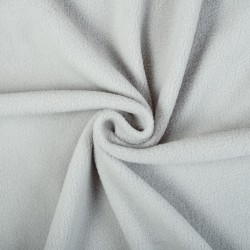 Ткань Флис Односторонний 180 гр/м2 цвет Светло-Серый (0,5х1,5м)  в Луховицах