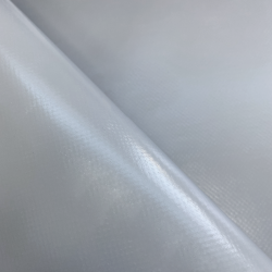 Ткань ПВХ 450 гр/м2 (Ширина 1,6м), цвет Серый (на отрез) в Луховицах