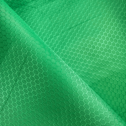 Ткань Оксфорд 300D PU Рип-Стоп СОТЫ, цвет Зелёный (на отрез)  в Луховицах