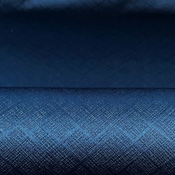 Ткань Блэкаут для штор светозатемняющая 100% (Ширина 280см)  &quot;Орнамент Синий&quot; (на отрез) в Луховицах